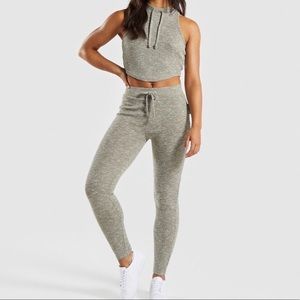 Gymshark Slounge Legging Washed Khaki Mark